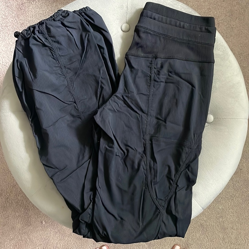 Women's Black Lulullemon Dance Studio Pants